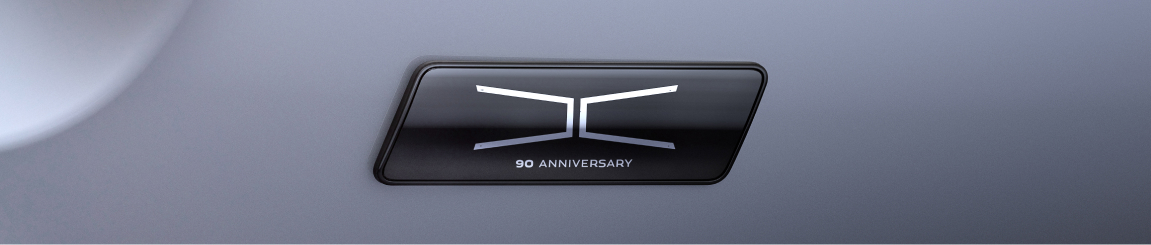 Jaguar F-PACE 90th Anniversary Edition Badge